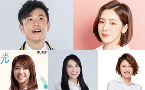 士林、北投「綠白」10人聲量搶先PK！「學姊」只排第2名