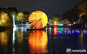 鹽水月津港燈節登場 藝術展演結合水域美景超吸睛