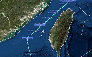 美P-8A進入台灣「領空」遭驅離 解放軍2機擾西南ADIZ