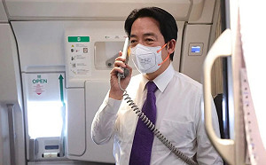 出訪宏國賴清德機上談話 防疫優先、開拓台灣國際空間