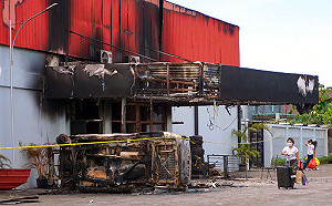 印尼幫派鬥毆縱火卡拉OK酒吧 至少19 人死亡