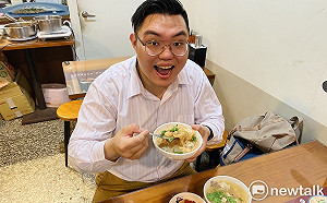 參選議員介紹選區美食》田方倫推薦饒河街麵線 這家小籠包林珍羽從小吃到大(中)