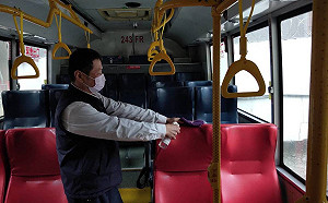 新北防疫不鬆懈！開學前加強稽查大眾運輸防疫整備