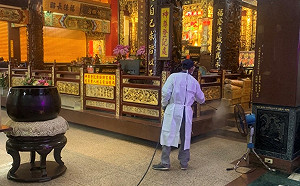 高市二對確診情侶春節曾結伴屏東旅遊 宮廟、景點留足跡緊急清消