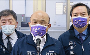 朱立倫倡校園禁福島食品 蘇貞昌：「學校衛生法」明白規定要用在地食材