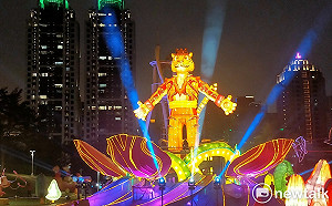 中台灣燈會主燈「台中虎爺」亮相！12日晚盛大開幕