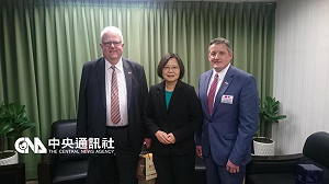 接見美眾議員 蔡英文：TPP為台美帶來利益