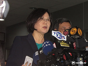 約束綠委?小英:敏感問政議題應先經黨團討論