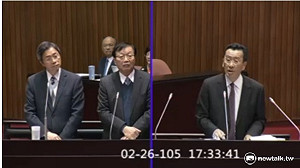 遊行設拒馬 顧立雄爆：依據動員戡亂時期規定