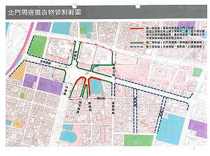 解決北門周邊招牌問題 建管處:分3階段執行