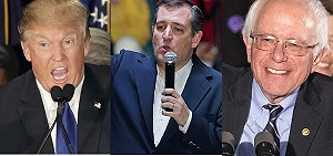 美初選  川普克魯茲各贏2州 桑德斯拿2勝