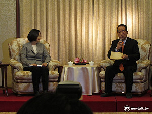 蔡英文推年金改革 宋楚瑜願做溝通橋樑