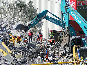 維冠大樓搶救將完成 僅剩2人待援救