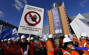 不讓中國透過第三國傾銷鋼鐵　歐美日將建立框架監管