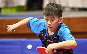 13歲桌球小將郭冠宏再譜驚奇 4個月內4度選上國手