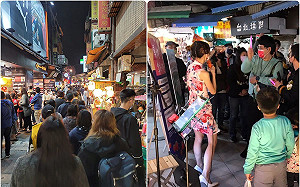 士林夜市「滿血復活」！人潮擠爆