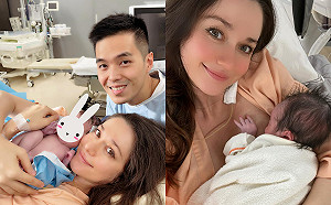 恭喜！瑞莎情人節升格二寶媽 抱女兒甜喊：最棒的禮物