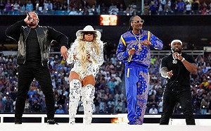 (影)超級盃中場表演　阿姆、Dr.Dre齊聚