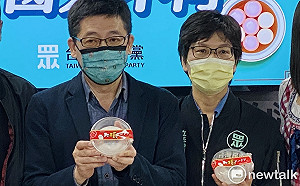 柯文哲欽點蔡壁如進駐黨中央、架空謝立功？蔡謝合體這麼說…