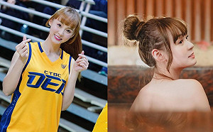 啦啦隊女神半裸泡湯！邪惡視角流出