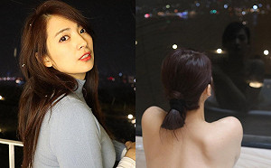 阿喜5年前「男友視角」泡湯照曝光！網狂問：誰拍的？