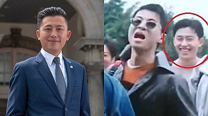 林智堅挑戰曬舊照！ 遭網友翻出年輕和吳宗憲拍電影「黑歷史」