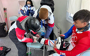 何秉睿重摔未能完賽　經治療無大礙