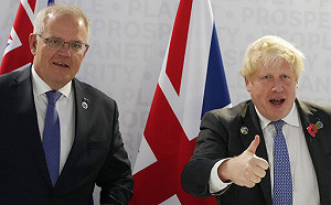 英澳元首共同發聲：挺台參與國際組織  強調台海穩定