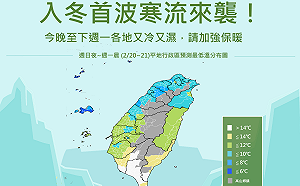 寒流強襲！嘉義、彰化傳近百例急診 18案OHCA待查是否低溫釀禍