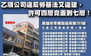 「截肢女孩」老闆竟藏有大違建 曾玟學爆：許可四層竟蓋到七層！