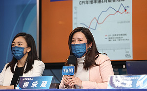 被質疑利用黨職參選 柳采葳、白喬茵首同台籲「不需放話」