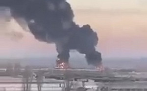 (影) 現場直擊!  俄軍斷烏克蘭國際援助 基輔、丘古耶夫機場都遭襲擊