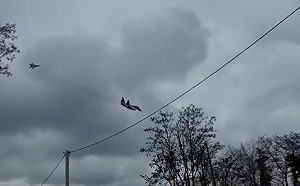 (影)俄羅斯陸軍進入烏克蘭首都基輔！戰機低空呼嘯 空降部隊入機場