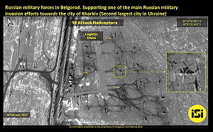 「外科手術」精準打擊 衛星照曝俄單一基地集結18攻擊直升機