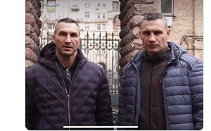 基輔市長「拳力」抗俄 世界重量級拳王兄弟表態準備血戰