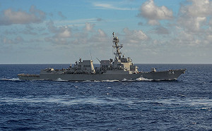 國防部證實：美國驅逐艦航經台海 由南向北行駛