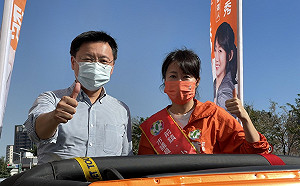 再爆白喬茵曾請託海董調任假日主播 綠營選將黃雍琇怒批：從未在靈堂見過她！