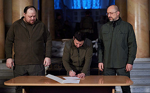 「這是我們應得的」烏克蘭總統澤倫斯基 正式簽署「加入歐盟」