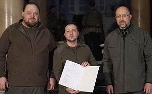 烏克蘭申請加入歐盟 「八國聯軍」表態支持