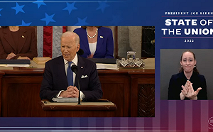 首次國情咨文演說提「中國競爭」 拜登 : 「讓我們開始美國製造」