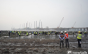 藻礁聯盟指控：三接工程品質低劣鋼筋外露！中油回應了