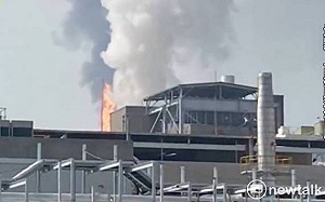 全台大停電》興達發電廠爆炸起火？台電澄清：只是水蒸氣逸散現象