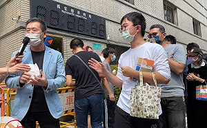 「統編打經濟部」 林為洲代替王美花發303份雞排