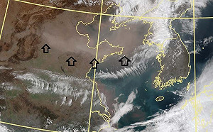 沙塵暴正發生　鄭明典：恐影響台灣