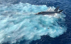 尖端科技真的沒外洩? 美撈起墜海F-35C  中國稱它造的潛水船才是大功臣