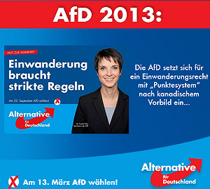 外媒：德版女川普  威脅梅克爾移民政策