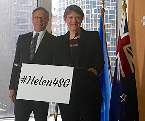 紐西蘭前女總理宣布  角逐聯合國秘書長