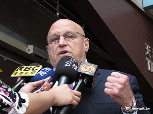 見老友蔡英文 阿米塔吉：她能處理好兩岸關係