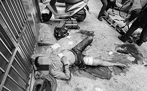 迪化街驚傳砍人案！男身中2刀送醫