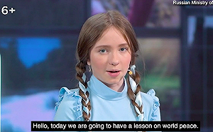 俄國大打宣傳戰 12歲童星淪蒲亭洗腦工具